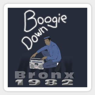 Boogie Down Sticker